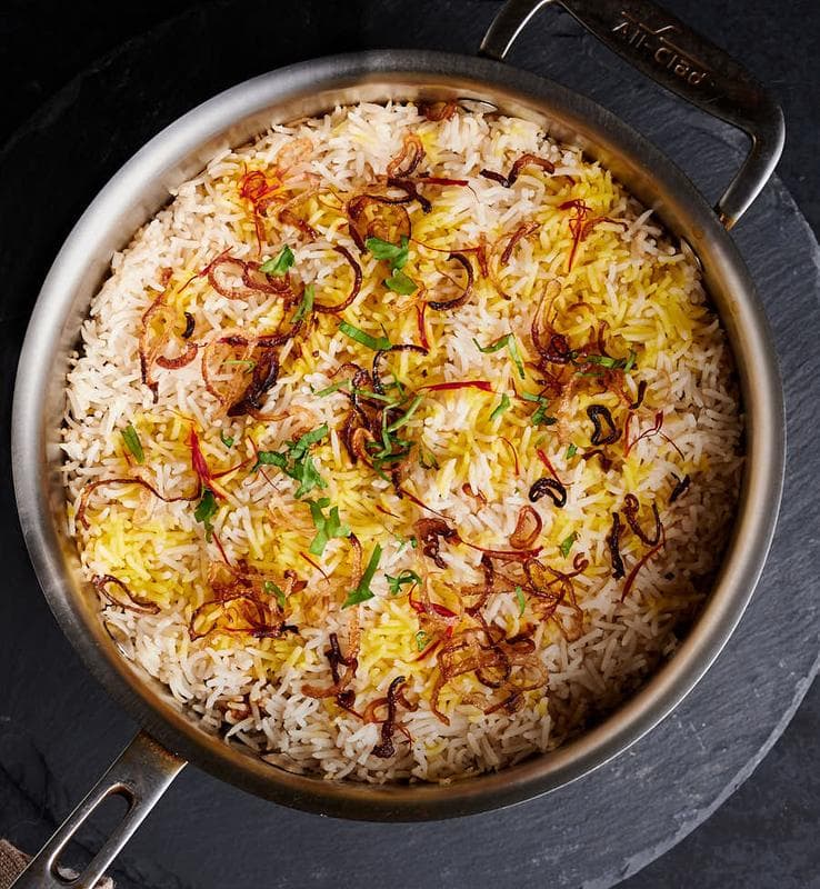 Mixed Vegetables Biryani