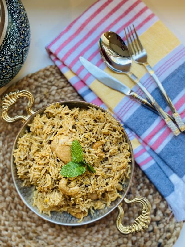 Green Peas Pulao