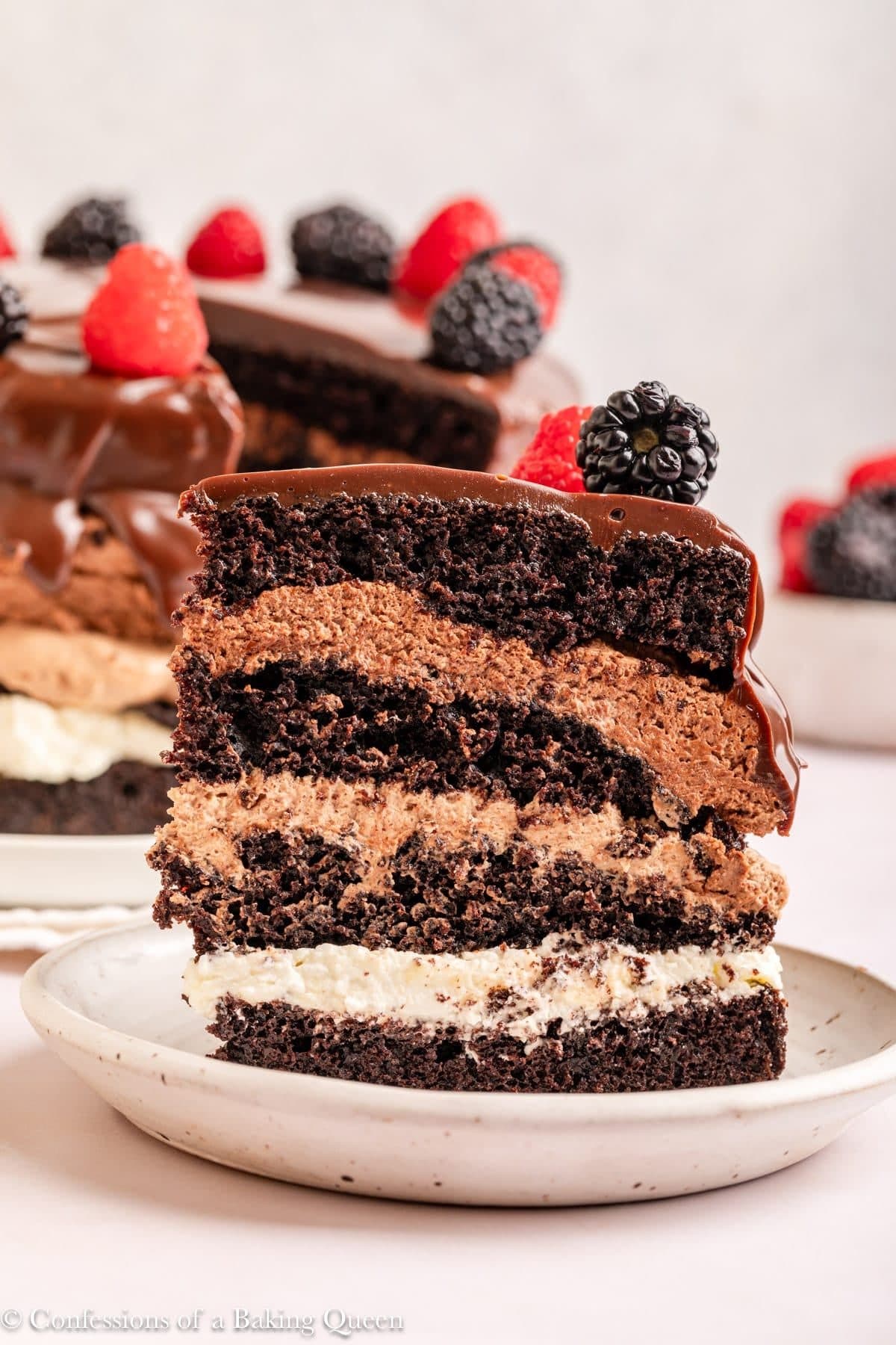 Classic Chocolate Fudge Cake