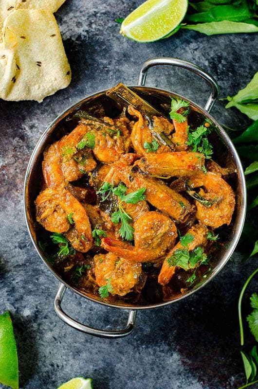 Prawns Jalfrezi