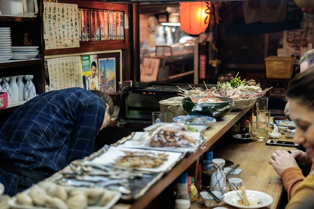 Squid Yakitori