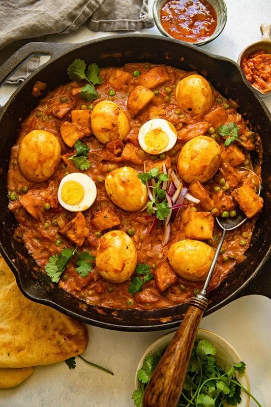 Gujarati Anda Bhuna