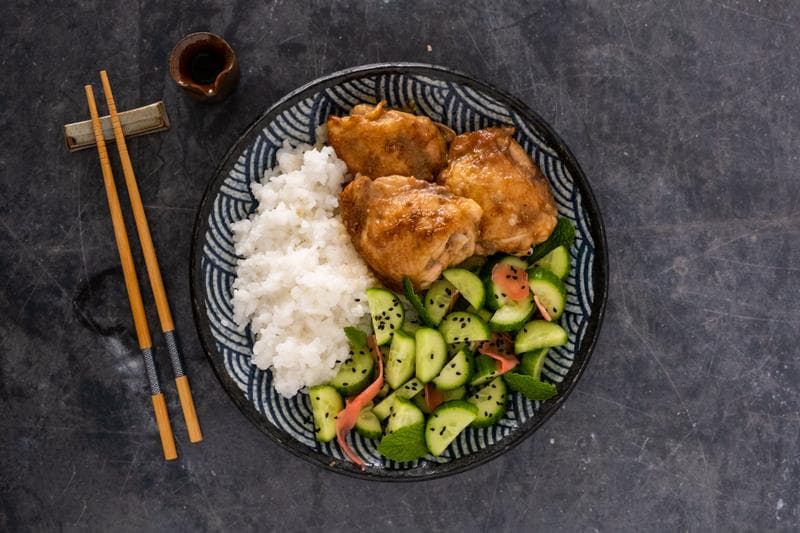 Lotus Root Teriyaki