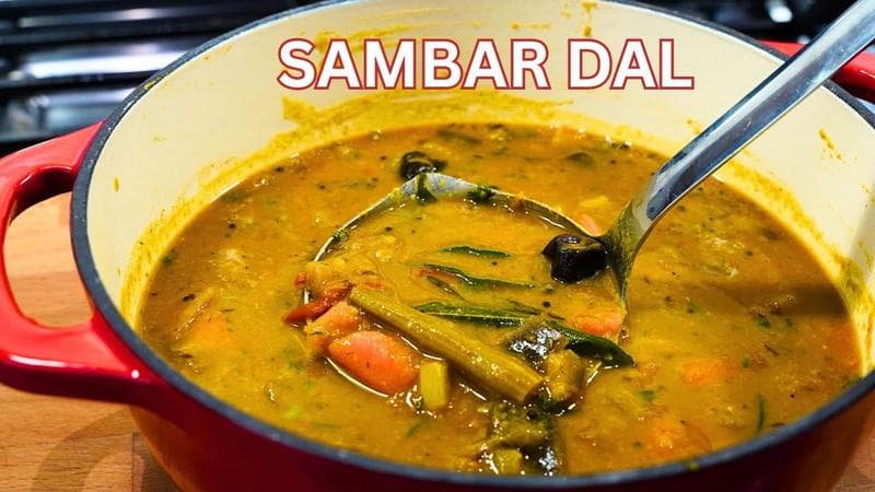 Bastar Sambhar Powder Ragi Thin Stew