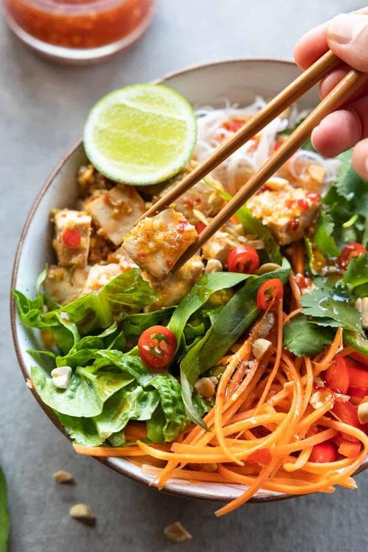 Lotus Root Banh Cuon